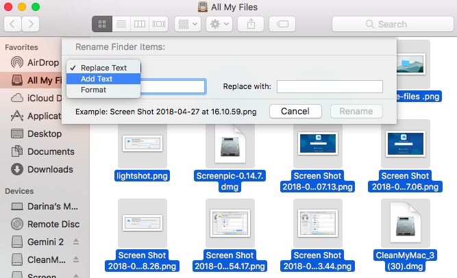 Batch rename utility mac